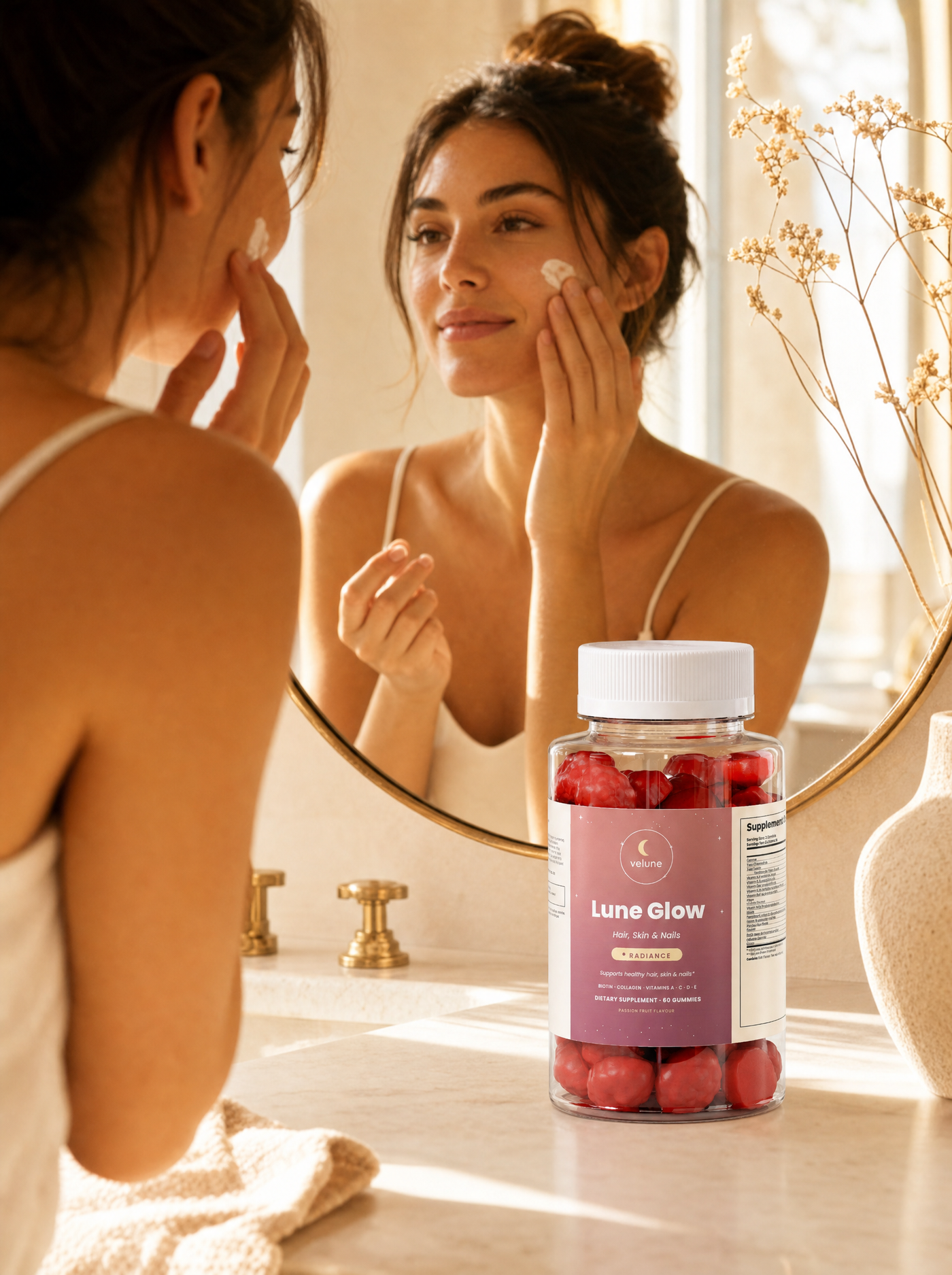Lune Glow skincare routine