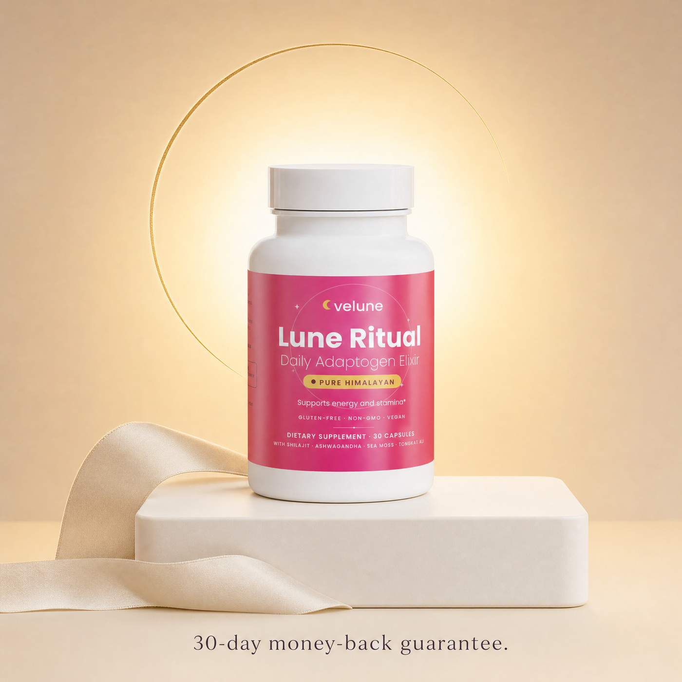 Lune Ritual by Velune – supplement in hand lifestyle photo