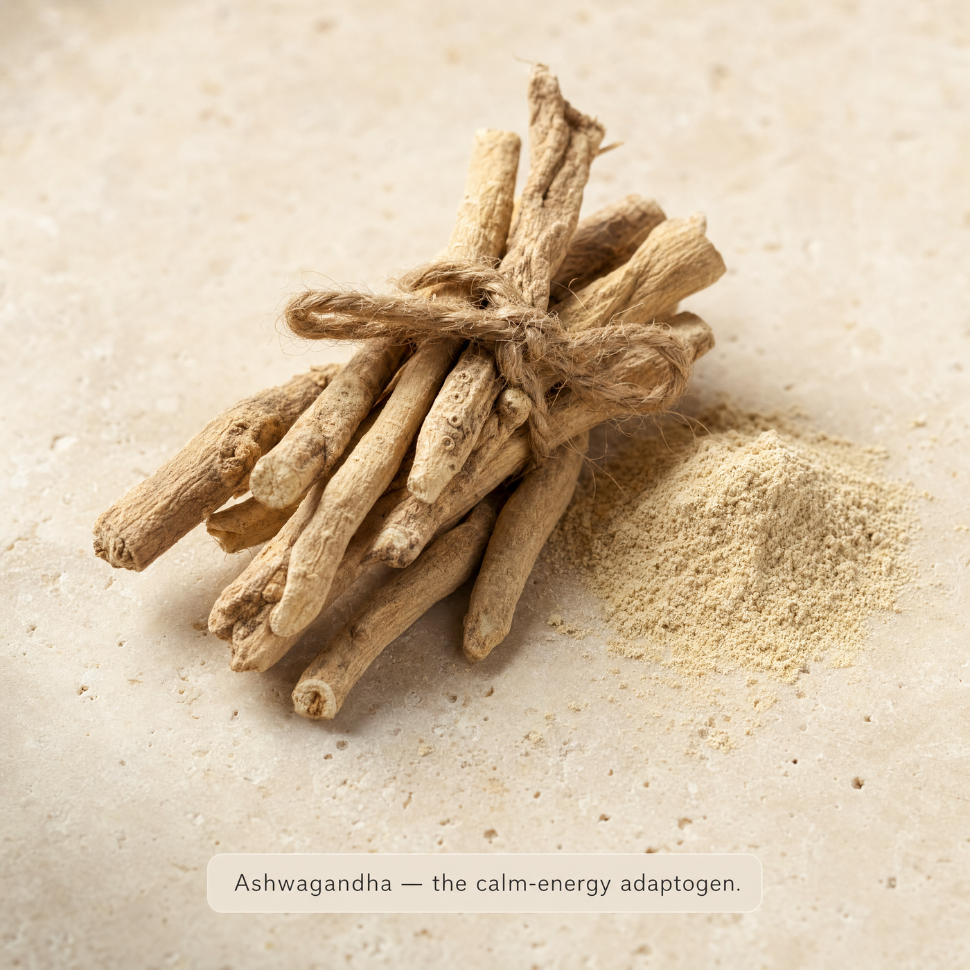 Lune Ritual adaptogen energy supplement by Velune – lifestyle photo