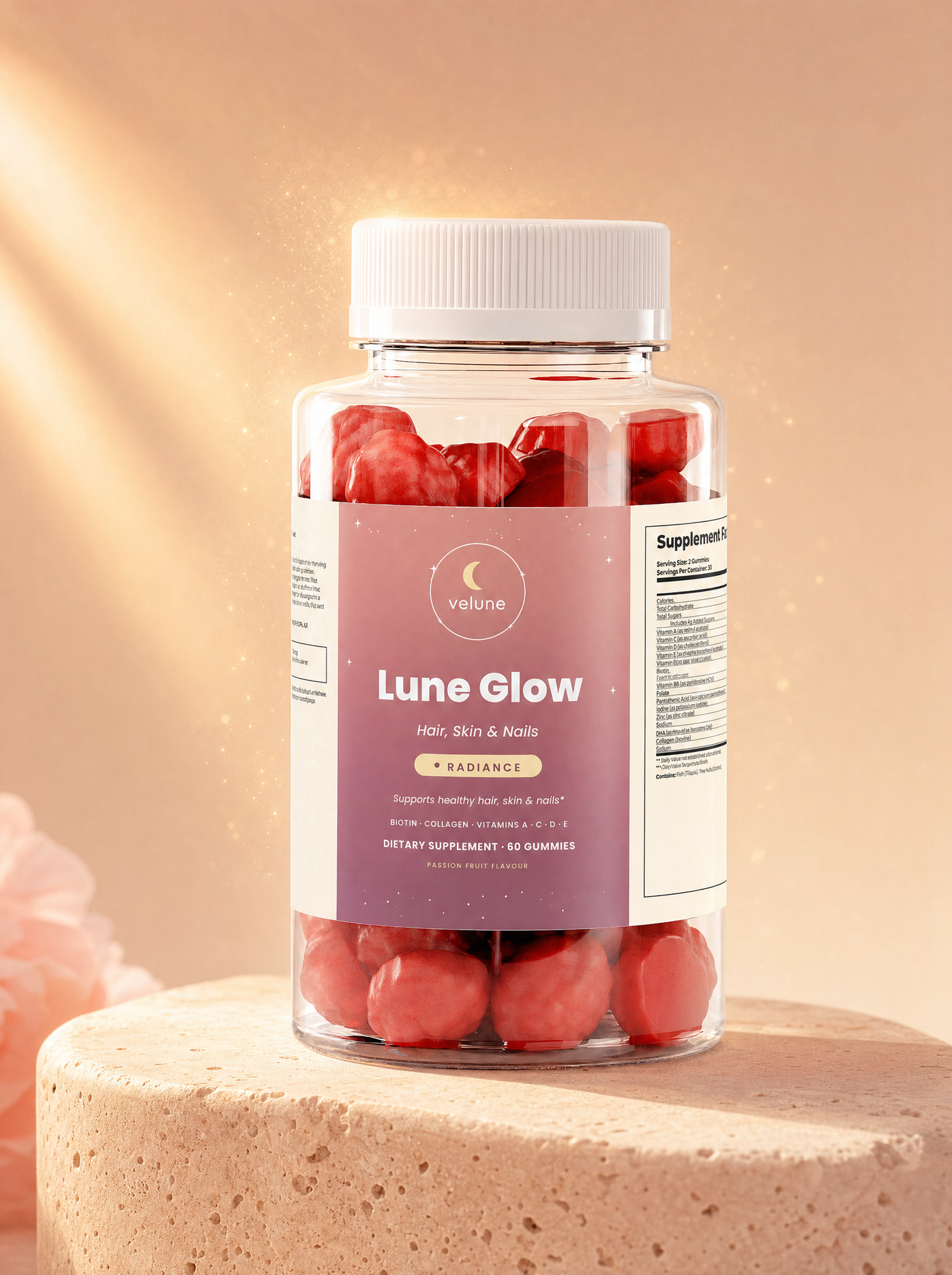 Lune Glow by Velune – skincare ritual lifestyle photo